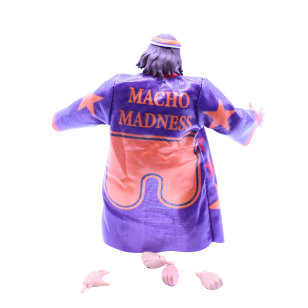 WWE Superstars Macho Man Randy Savage – Retro Actionfigur im 80er-Stil | Mattel 2023